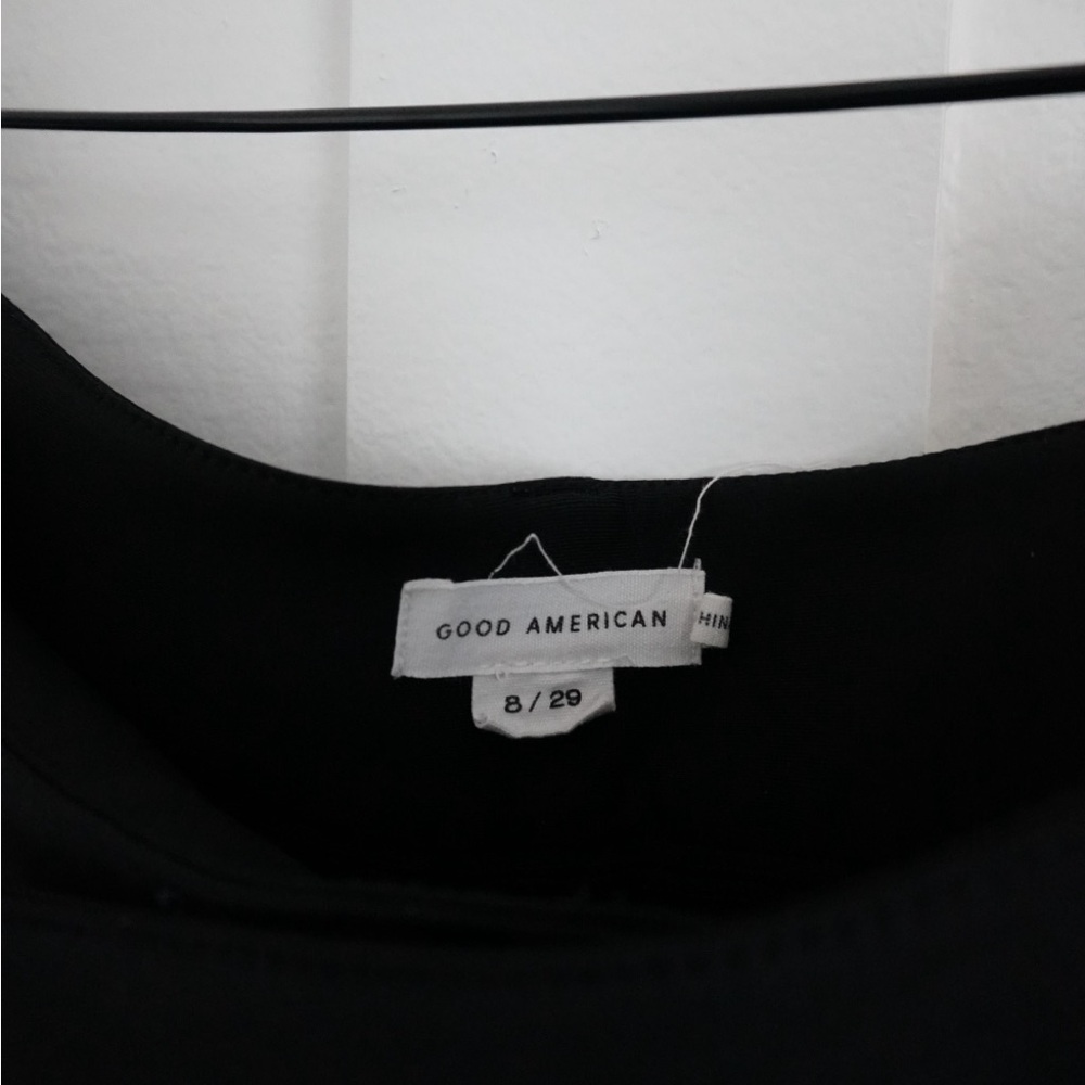 Good American Black Scuba Trousers - Picture 5 of 5